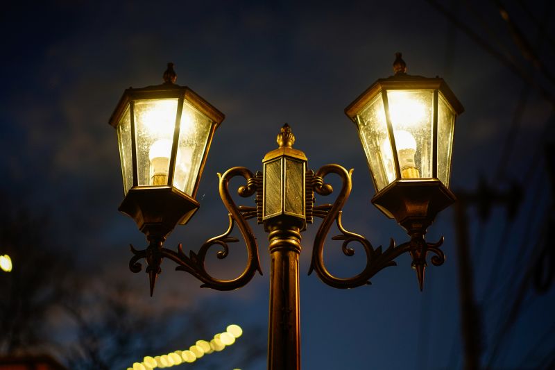 Completed Gas Lamp Restoration