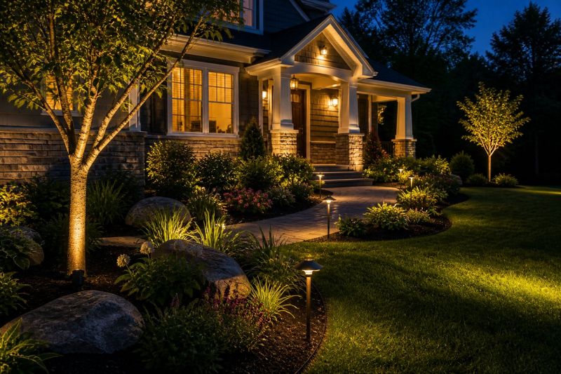 Outdoor Lighting Installation in Alpharetta, GA